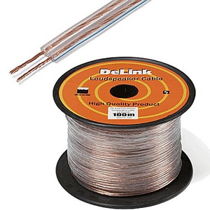 Отрезок акустического кабеля DeLink (арт. 2291) Speaker Cable 2x2.5mm 5.5m