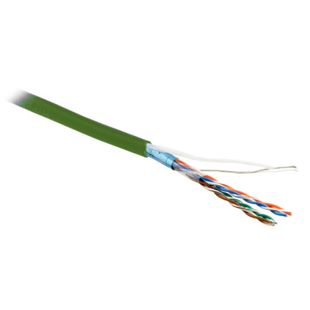 Отрезок кабеля витая пара Hyperline (арт. 2449) FTP4-C5E-PATCH-GN 19.0m
