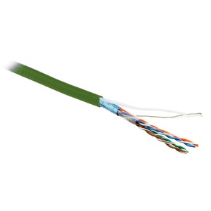 Отрезок кабеля витая пара Hyperline (арт. 2449) FTP4-C5E-PATCH-GN 19.0m