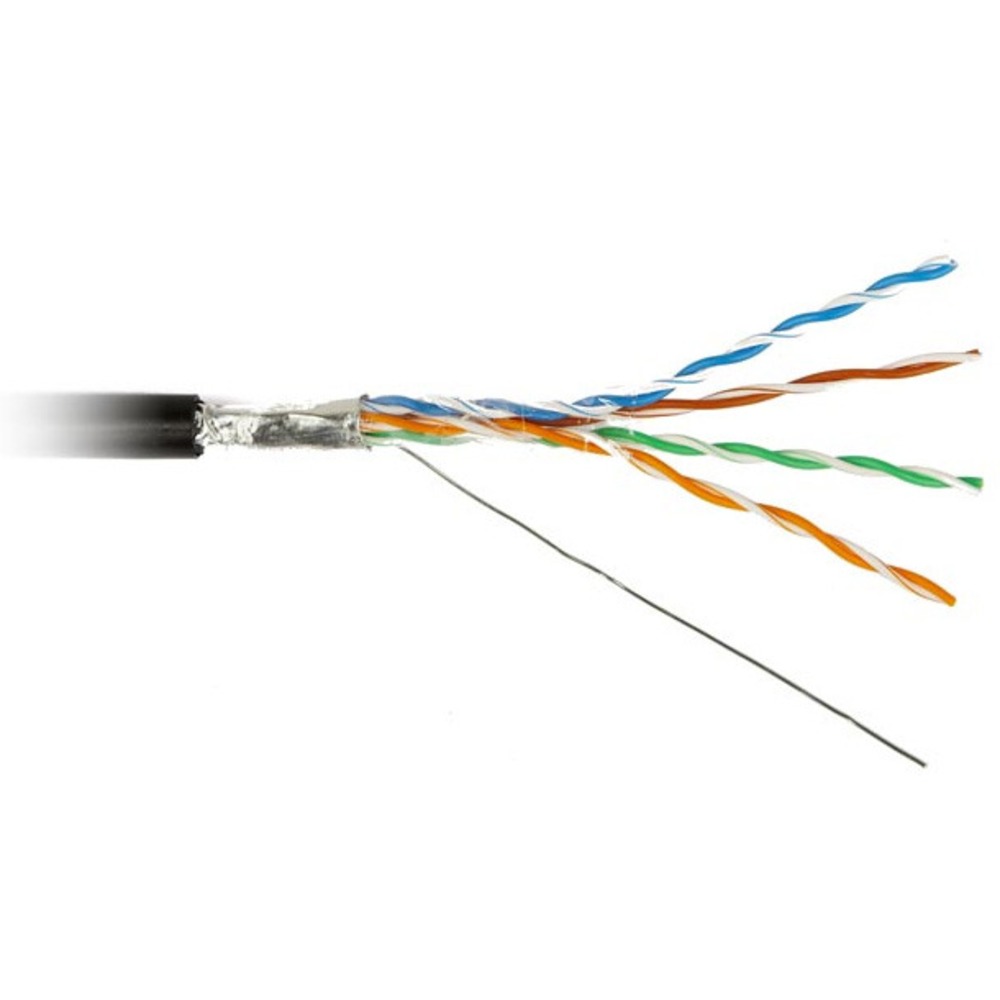 Отрезок кабеля витая пара Hyperline (арт. 2602) FTP4-C5E-SOLID-OUTDOOR-40 10.7m