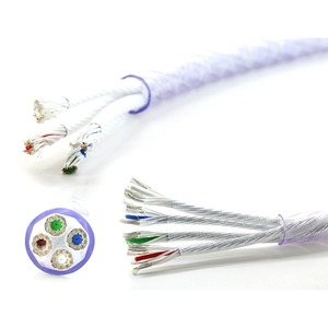 Отрезок акустического кабеля QED (арт. 3917) Genesis Silver Spiral Bi-Wire 1.0m