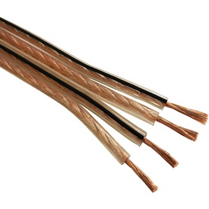 Отрезок акустического кабеля MT Power (арт. 4968) 89506010 Luxe Master Speaker Wire 4/14 AWG Transparent 5.0m