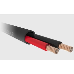 Отрезок акустического кабеля QED (арт. 6120) Professional QX16/2 UV Black 0.96m