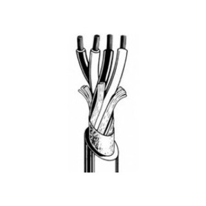 Отрезок акустического кабеля Canare 4S12F BLK (арт.7455) 1.0m