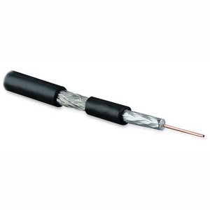 Антенный кабель в нарезку Hyperline COAX-RG6-CU (1м)