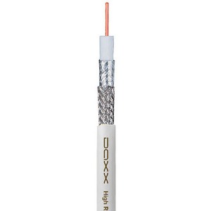Антенный кабель в нарезку DAXX A20-1M White