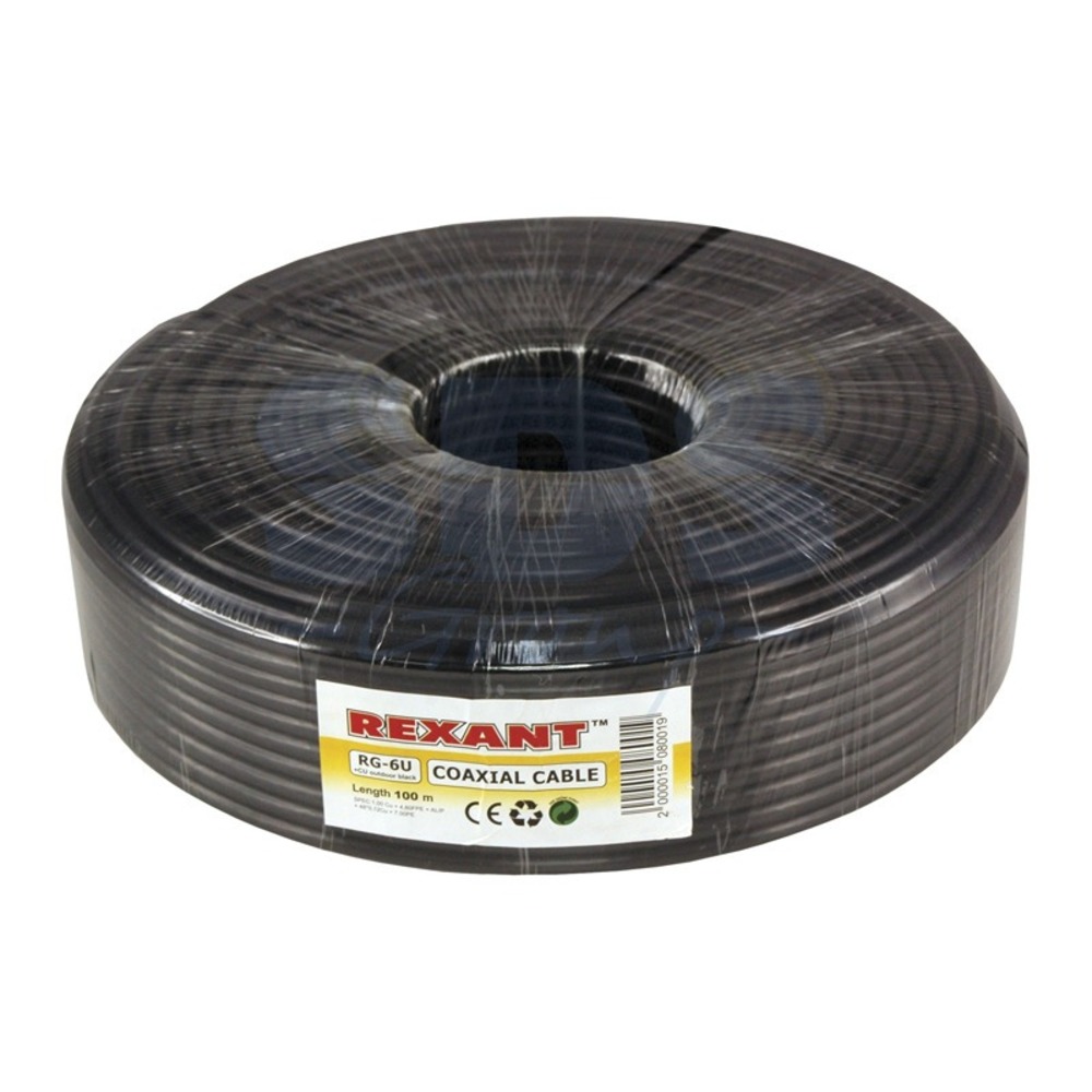 Антенный кабель в нарезку Rexant 01-2222 (100 метров)