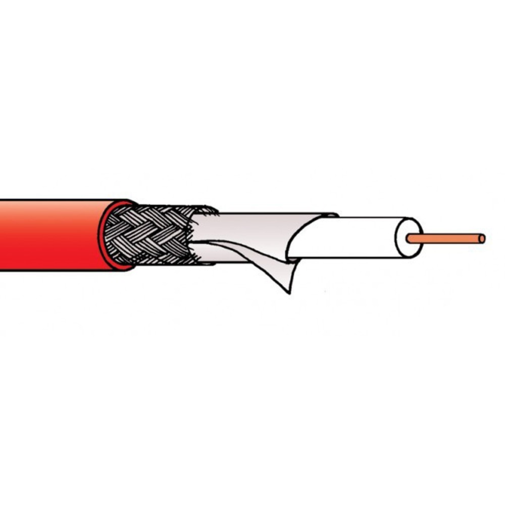 Антенный кабель в нарезку MrCable RG-6U RED