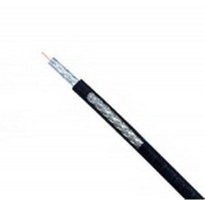 Антенный кабель в нарезку Rexant 01-2602 2C-2V, MicroCoaxial+Cu, (72%), 75 Ом, черный OUTDOOR (200 метров)