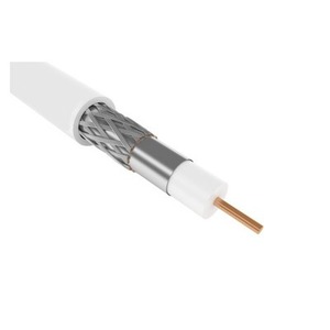 Антенный кабель в нарезку Rexant 01-2651 RG-59U+CU, (64%), 75 Ом, белый (305 метров)