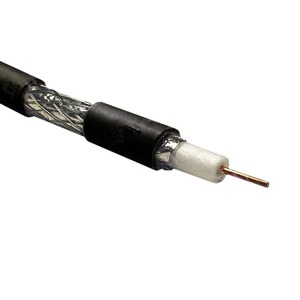 Антенный кабель в нарезку NETKO 51783 RG-6U (CCS, AL), черный