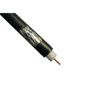 Антенный кабель в нарезку NETKO 51239 RG-6U (CU, AL), наружный, черный
