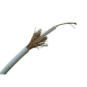 Антенный кабель в нарезку NETKO 53772 RG174 50 Ом (CU, CU), белый