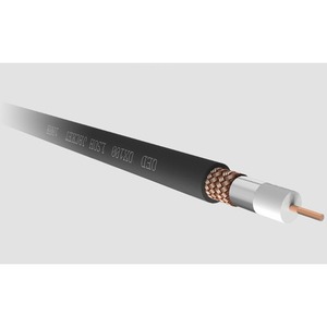 Антенный кабель в нарезку QED (QE4055) Professional QX100 Black 100m