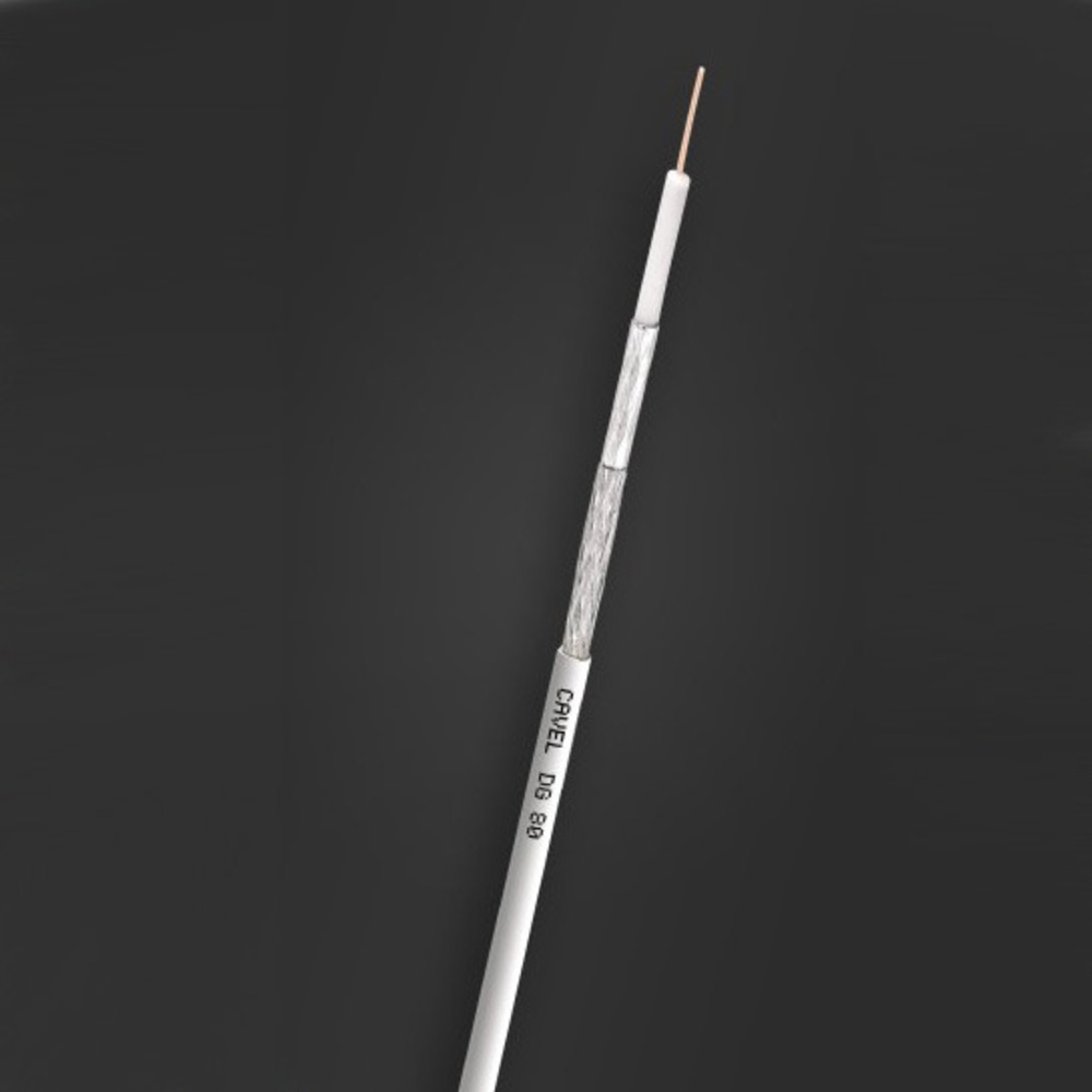 Отрезок антенного кабеля Cavel (арт. 3401) DG 80 12.0m