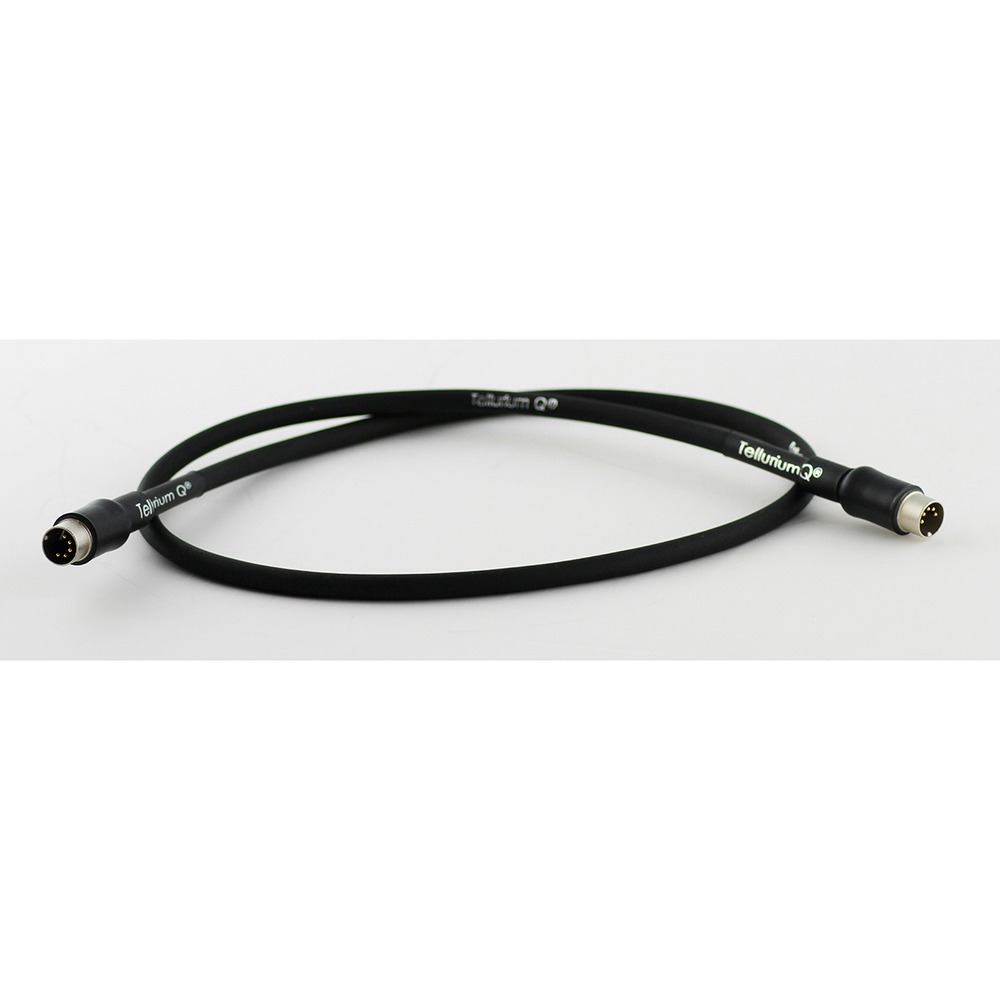 Кабель аудио 1xDIN - 1xDIN Tellurium Q Black DIN Interconnect 1.0m