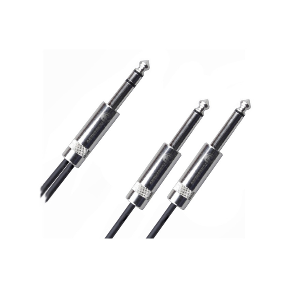 Кабель аудио 1xJack - 2xJack Rich Pro RP325BLK 10.0m