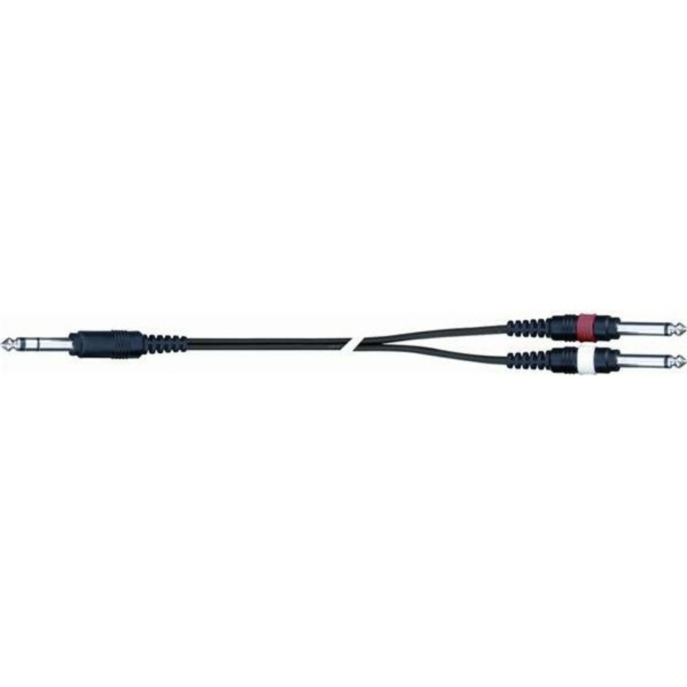 Кабель аудио 1xJack - 2xJack QUIK LOK SX4-2,5K 2.5m