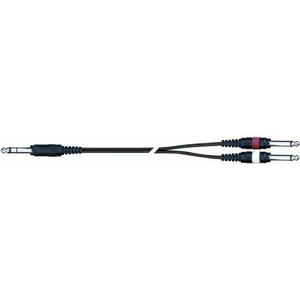 Кабель аудио 1xJack - 2xJack QUIK LOK SX4-2,5K 2.5m