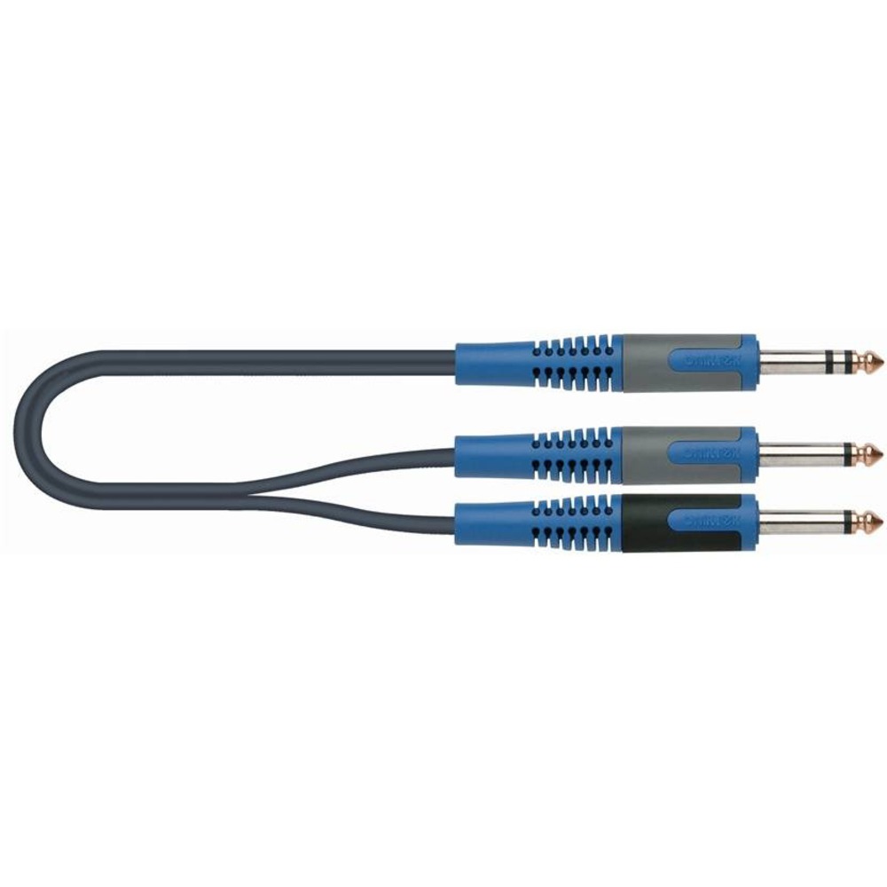 Кабель аудио 1xJack - 2xJack QUIK LOK RKSA100-2 2.0m