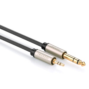 Кабель аудио 1xMini Jack - 1xJack Ugreen UG-10627 1.5m