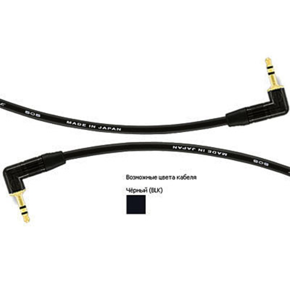 Кабель аудио 1xMini Jack - 1xMini Jack MrCable AIJM-01RR-P Black 1.0m