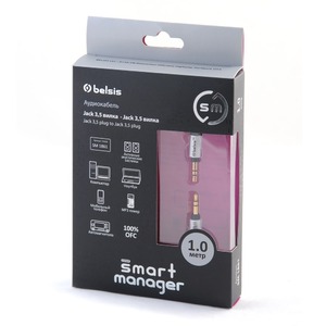 Кабель аудио 1xMini Jack - 1xMini Jack Belsis SM1861 1.0m