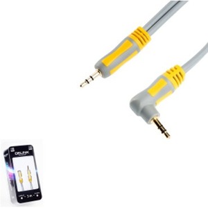 Кабель аудио 1xMini Jack - 1xMini Jack DeLink MiniJack-MiniJack90 Gray (NEW) 3.0m