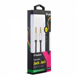 Кабель аудио 1xMini Jack - 1xMini Jack Belsis BS1020 2.0m