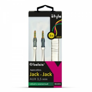 Кабель аудио 1xMini Jack - 1xMini Jack Belsis BS1021 2.0m