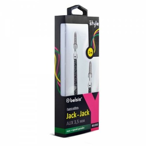 Кабель аудио 1xMini Jack - 1xMini Jack Belsis BS1050 1.0m