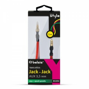 Кабель аудио 1xMini Jack - 1xMini Jack Belsis BS1054 1.0m