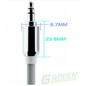 Кабель аудио 1xMini Jack - 1xMini Jack Greenconnect GC-AVC09 3.0m