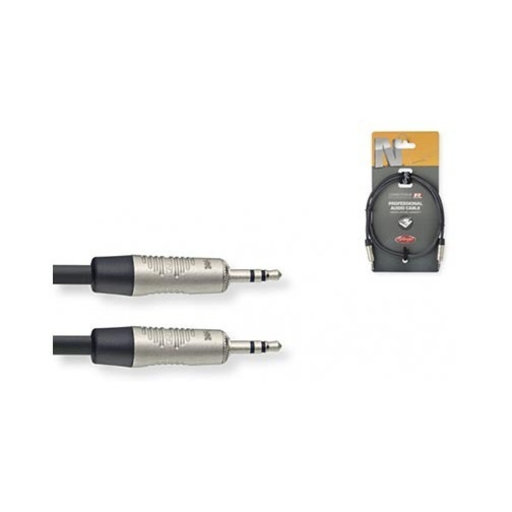 Кабель аудио 1xMini Jack - 1xMini Jack Stagg NAC2MPSR 2.0m