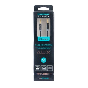 Кабель аудио 1xMini Jack - 1xMini Jack Belsis BS3004B 1.0m