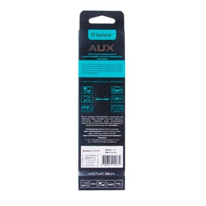 Кабель аудио 1xMini Jack - 1xMini Jack Belsis BS3004W 1.0m