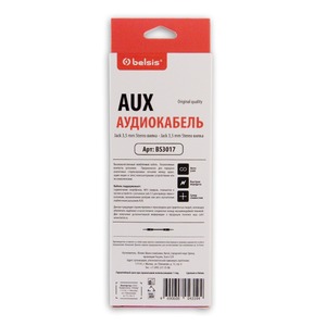 Кабель аудио 1xMini Jack - 1xMini Jack Belsis BS3017 1.0m