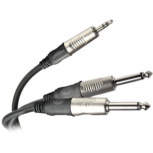 Кабель аудио 1xMini Jack - 2xJack Die Hard DHT545LU5 5.0m