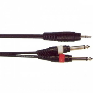 Кабель аудио 1xMini Jack - 2xJack Soundking BB317 4.5m