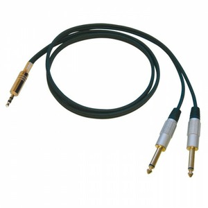 Кабель аудио 1xMini Jack - 2xJack Bespeco RCX200 2.0m