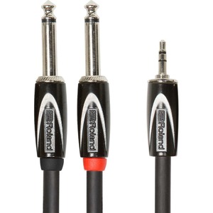 Кабель аудио 1xMini Jack - 2xJack Roland RCC-15-3528 4.5m