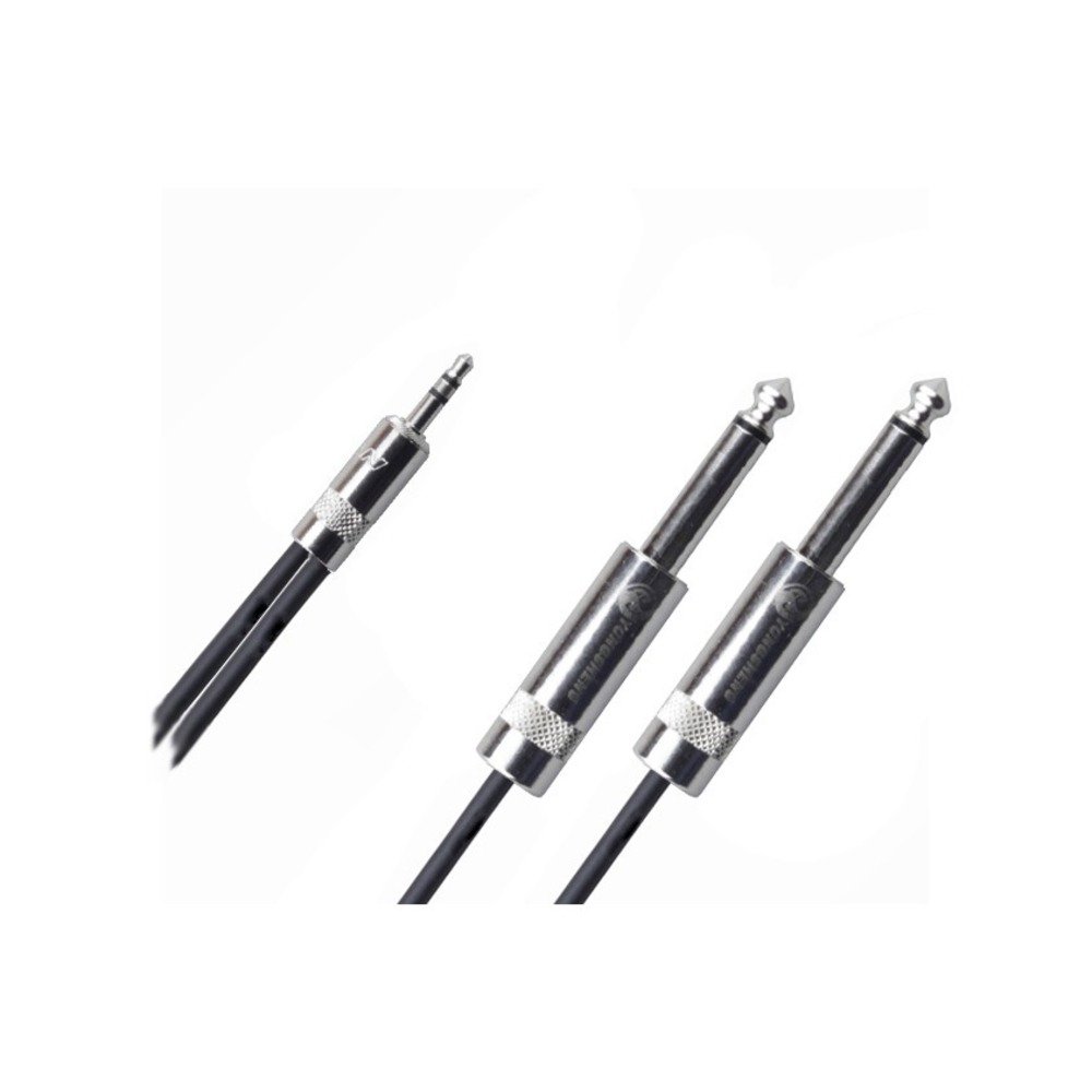 Кабель аудио 1xMini Jack - 2xJack Rich Pro RP323BLK 10.0m