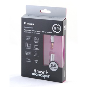 Удлинитель 1xMini Jack - 1xMini Jack Belsis SM1855 5.0m