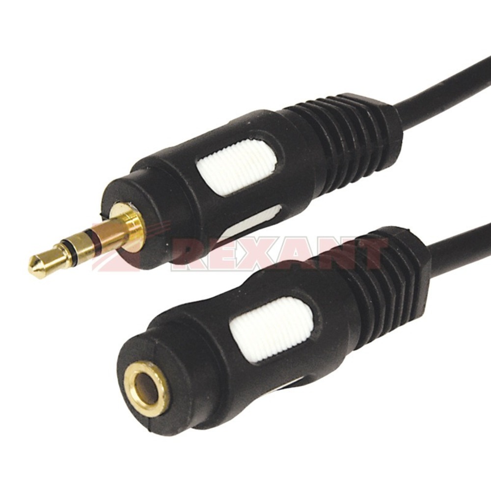 Удлинитель 1xMini Jack - 1xMini Jack Rexant 17-4015 Gold (1 штука) 3.0m