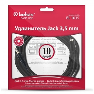 Удлинитель 1xMini Jack - 1xMini Jack Belsis BL1035 10.0m