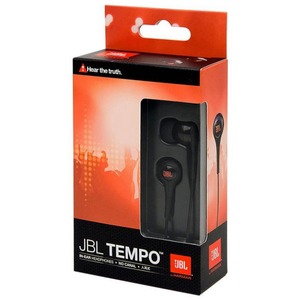 Наушники внутриканальные классические JBL Tempo In-Ear J01 Red