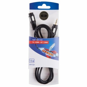 Удлинитель 1xMini Jack - 1xMini Jack Rexant 06-3015 Шнур стерео гн. 3.5 мм - стерео шт. 3.5 мм 1,5М (10 штук)