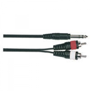 Кабель аудио 1xJack - 2xRCA Soundking BB304 3.0m