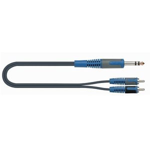 Кабель аудио 1xJack - 2xRCA QUIK LOK RKSA120-2 2.0m