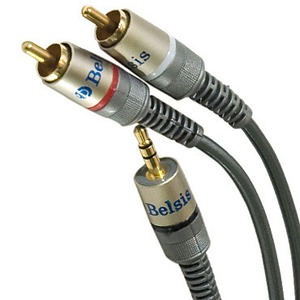 Кабель аудио 1xMini Jack - 2xRCA Belsis BW1542 2.0m